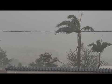 Hurricane Fiona 2022, September 18, 3:20pm. Ponce, Puerto Rico.
