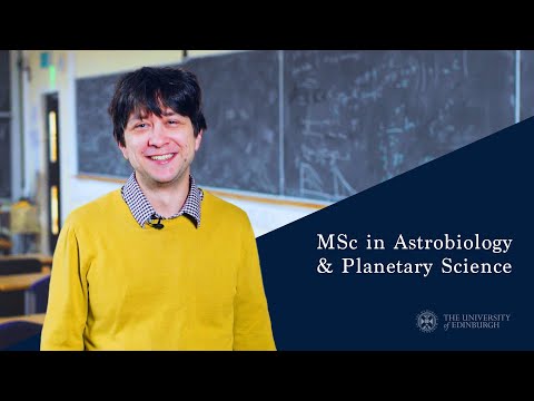 MSc in Astrobiology and Planetary Sciences