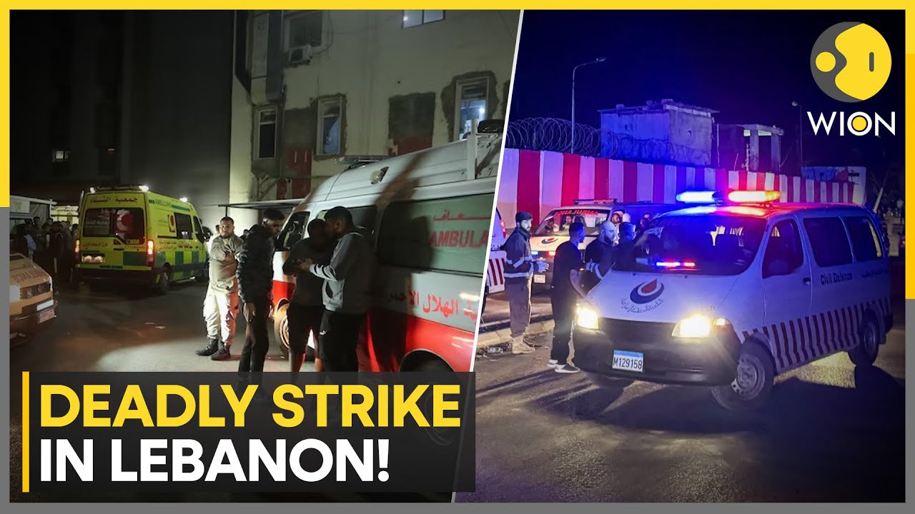 Israeli Airstrike on Palestinian Refugee Camp in Lebanon Kills 13 | WION