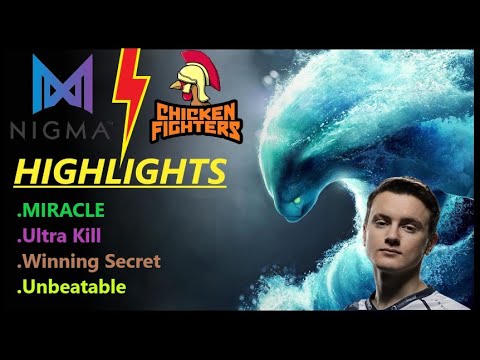 Highlights | MIRACLE winning secret | Nigma Vs Chicken Fighters Dota2 | Unbeatable | PRO GAMERS DEN