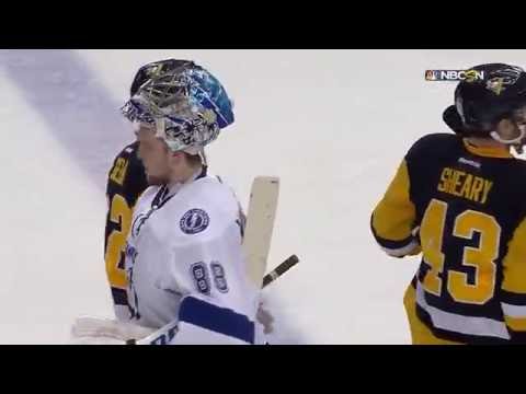 Penguins celebrate ECF victory | vs Lightning