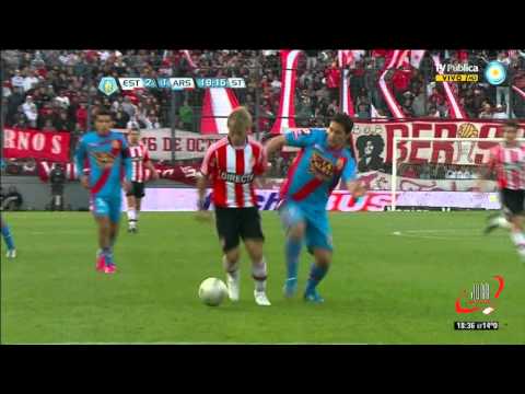 GOL DE ROMAN MARTINEZ - ESTUDIANTES 1 ARSENAL 1 - FECHA 8 (24 09 2012)