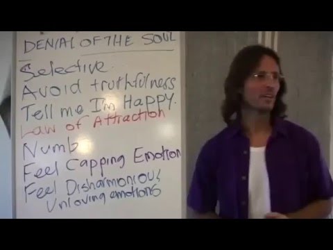 Verleugnung der Seele durch positives Denken