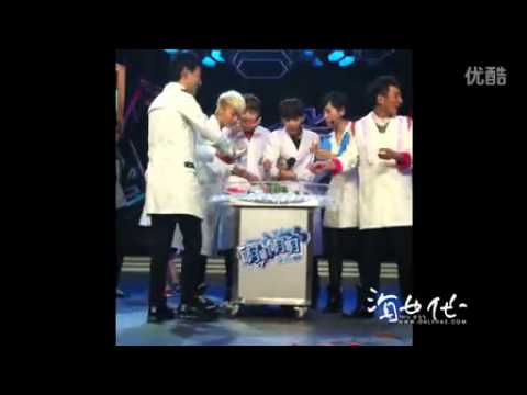 130406 Happy camp- Super Junior eat watermelon