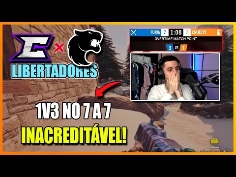 REAÇÃO DO RAZAH NO CLUTCH ENTREGADO PELO FURIA NO ÚLTIMO ROUND! - R6 CLIPS