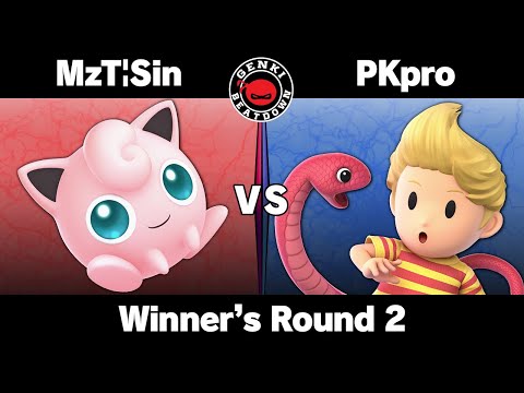 Genki Beatdown #7 - MzT | Sin (Jigglypuff) vs PKpro (Lucas) - Winner's Round 2