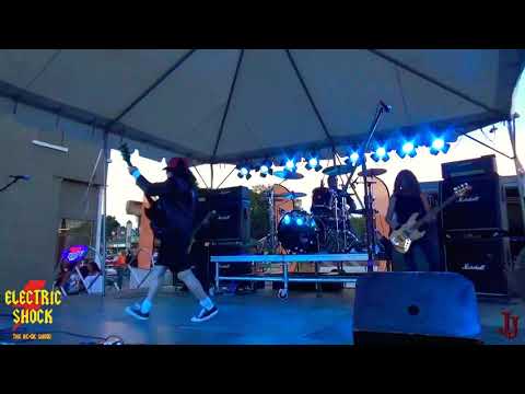 Electric Shock, The AC/DC Show - Shoot to Thrill - Big Dam Street Festival, Keokuk, Ia. - 8/24/19