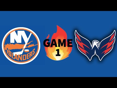 islanders vs capitals game 1 (no game feed)