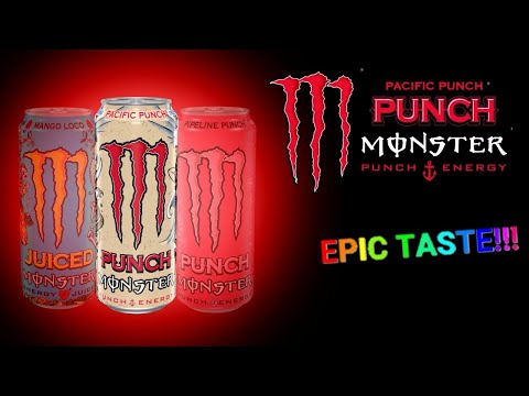 ❤️ Monster JUICE PACIFIC PUNCH - Epic Taste!!! [#3] ❤️ {SKU: 1120 🇮🇹 | Ball}