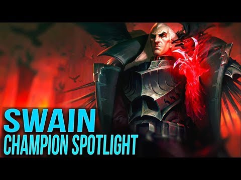 SWAIN CHAMPION SPOTLIGHT - League of Legends (Rework)