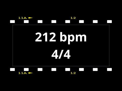 4/4 Metronome - 212 BPM 🎵