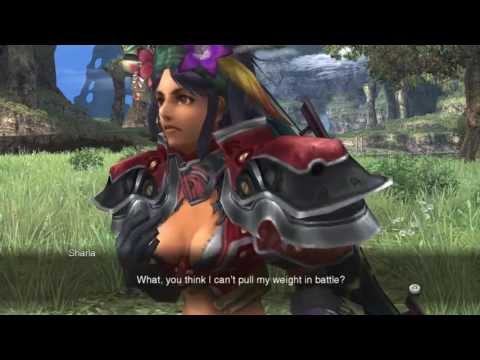 (Wii) Xenoblade Chronicles HD Cutscene 029a - I Can Fight Too! - JAPANESE