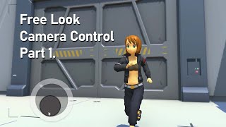 Unity C# : Free Look Camera Control Part 1 : Rotation on Mobile Devices
