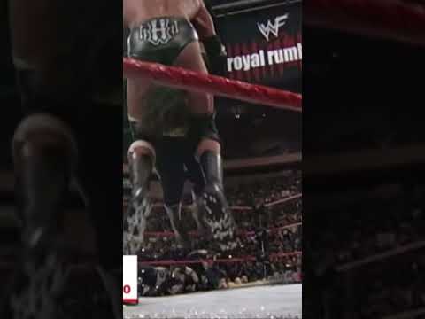 Mick Foley thumbtacks ! Triple H pedigree onto thumbtacks #wwe #shorts