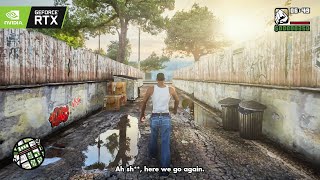 Download lagu GTA San Andreas RTX 4090 FULL GAME All Missions 4K Gameplay! GTA SA Remastered Graphics Mods mp3