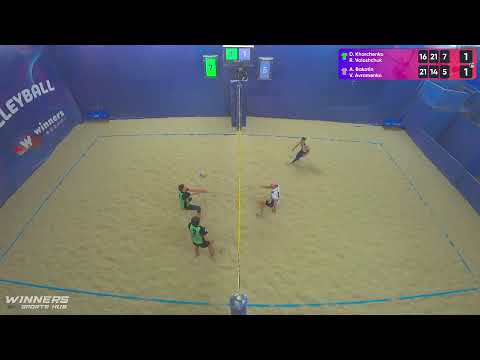 23:20 D. Kharchenko / R. Voloshchuk - A. Bakotin / V. Avramenko 04.02.2023 | Winners Beach Volleybal
