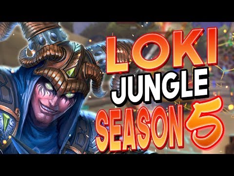 Smite: SEASON 5 Loki Jungle Build Ft. MattyPocket - BURST DAMAGE RULES THESE STREETS!