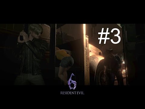 Resident Evil 6 - Leon Campaign S-Rank Walkthrough - Part 3 - Chapter 1