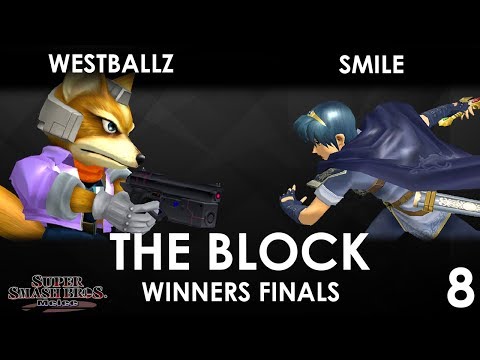 The Block #8 - G2 | Westballz (Fox) VS Smile (Marth) - SSBM Losers Semis