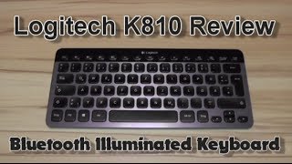 Video thumbnail for Logitech K810 Bluetooth Illuminated Keyboard Review by Damir Franc