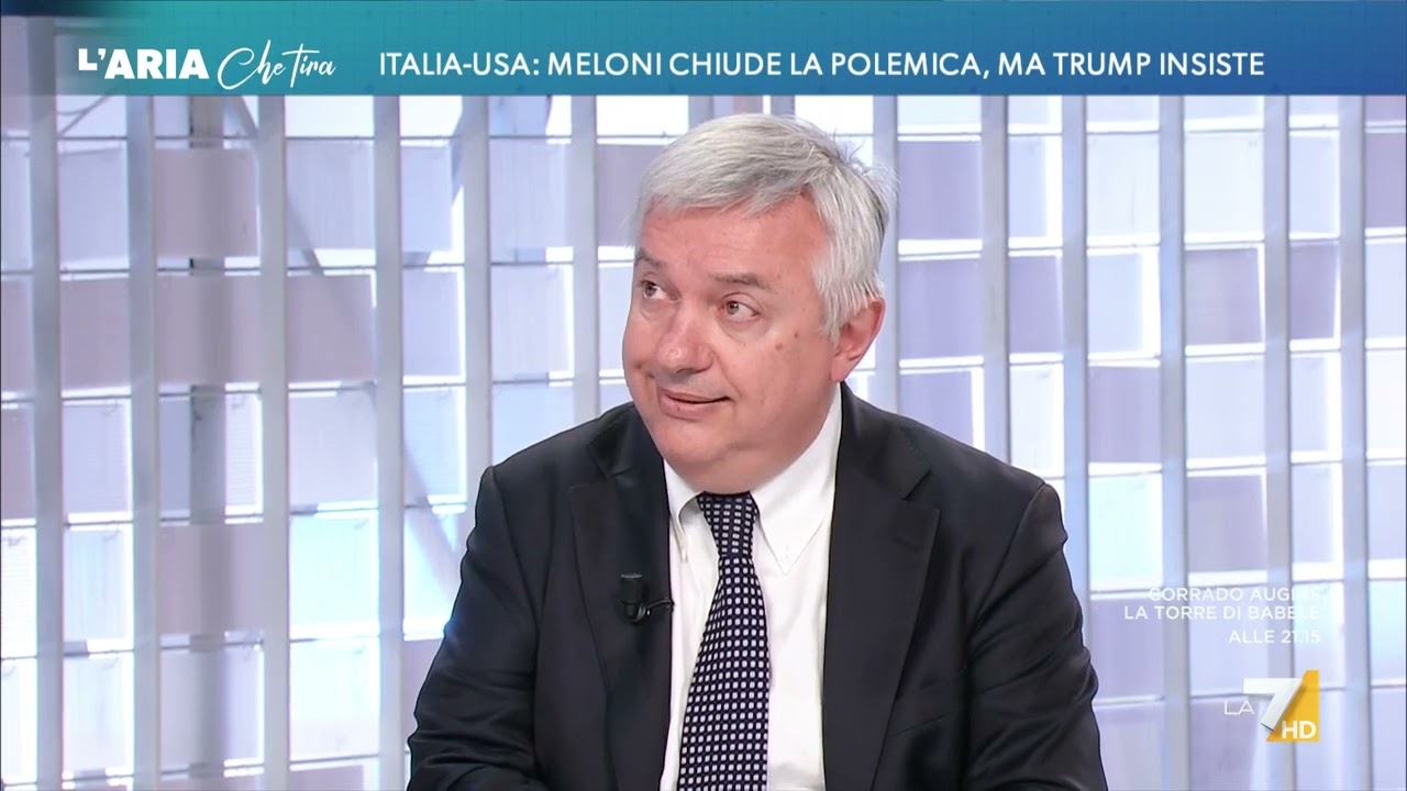 Scontro Meloni - Trump, l'ipotesi di Maurizio Molinari: "Probabilmente la genesi è la ...