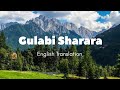 Gulabi Sharara | Thumak Thumak | English Translation | Uttrakhandi Song