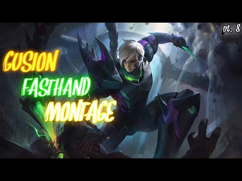 THE ULTIMATE MONTAGE | GUSION FAST HAND MONTAGE | MLBB #8