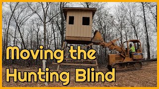 Moving Day - Moving the Elevated Hunting Blind