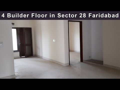 4 BHK Builder floor for sale in Sector 28 Faridabad