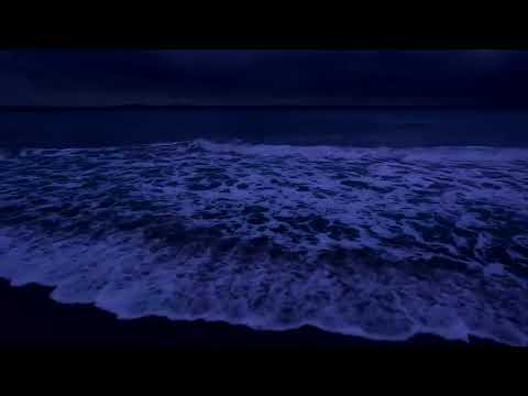 Fall Asleep With Waves All Night Long, Ocean Sounds For Deep Sleeping On Santa Giulia Beach