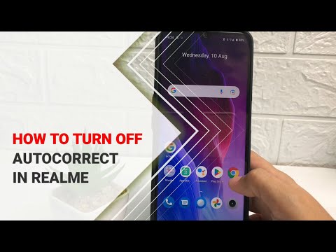 How To Turn Off Autocorrect In Realme