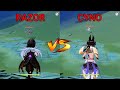 Cyno vs Razor! Who is the best dps? GAMEPLAY COMPARISON!