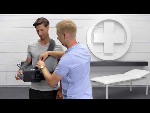BORT OmoARS Shoulder immobilisation brace | Fitting instruction