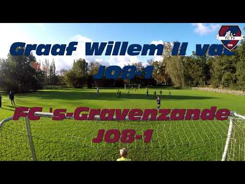 Graaf Willem II vac jo8-1 - FC 's-Gravenzande jo8-1