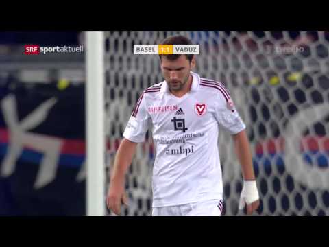 2014/15: 9. Runde - FC Basel - FC Vaduz 3:1 (1:1)