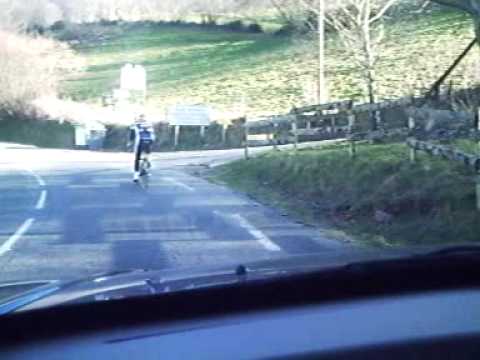 Monté du col d'Aubisque_ Cyclisme