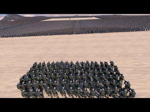 Modern Soldiers Rescue Groot Stuck Among Persians - Ultimate Epic Battle Simulator
