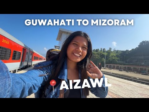 Guwahati to Mizoram | Aizawl Train Journey | Sairang Express Day 1 Vlog 