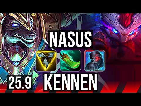 NASUS vs KENNEN (TOP) | KR Diamond | 25.9