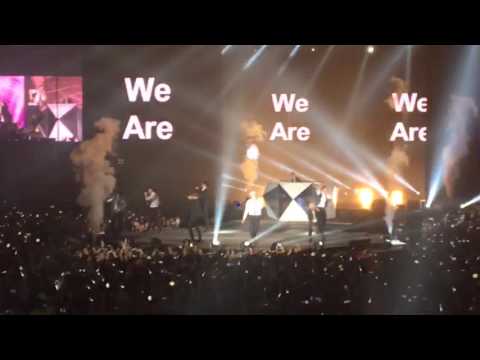 160221 EXO'luXion in NY Prudential Center | Full Moon + Machine + Drop That + LOTB + Run