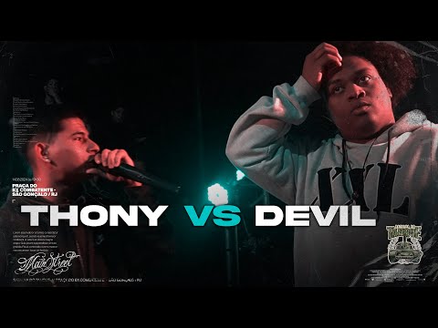 DEVILZINHA x THONY | 1 FASE | Batalha do Tanque | RJ