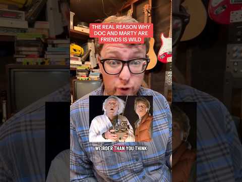 The real reason Doc Brown and Marty McFly are friends is WILD #film #movies #cinema