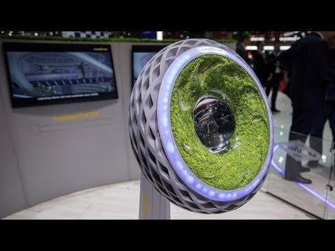 Goodyear Oxygene is a living, connected tire