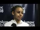 Mattie Larson - Interview at 2008 Olympic Trials