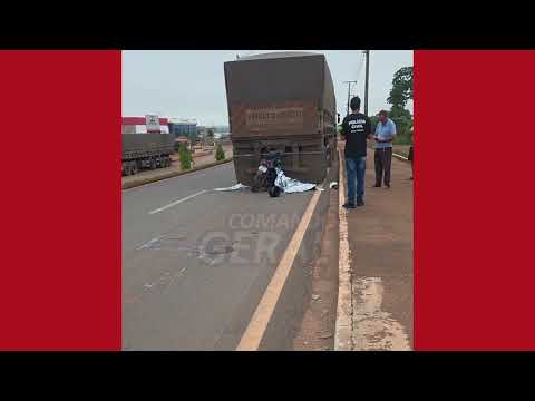 Registro de acidente na manhã desta quinta em Pontal do Araguaia