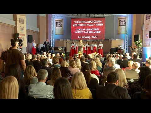 Info - Jubilej Zavoda za zdravstvenu zaštitu radnika u Nišu  (TV KCN 24.10.2025)