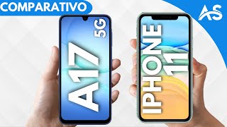 Samsung A17 5G vs iPhone 11 - Comparativo