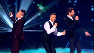 Take That   Rule the World ft  XF Finalists @ X Factor UK 13 12 2014 HD