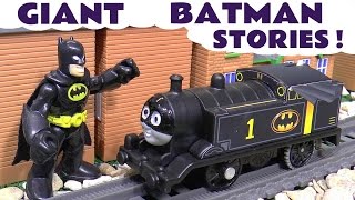 Batman Stop Motion Toys Stories with Thomas and Friends Superman Joker Cars Fun Compilation TT4U
