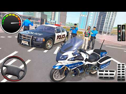 Police Car Chase Simulator 3D Game - Real Cop Cars Driving Simulator 2024 - Android GamePlay